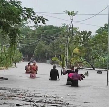 En Panamá hay más de 40 familias impactadas por lluvias en el sector San Diego en Pacora