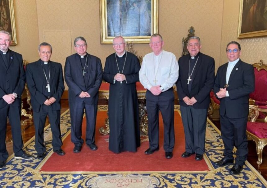 El cardenal Pietro Parolín recibe a la Presidencia del Celam: “Eduquen a las nuevas generaciones en el arte de la política”
