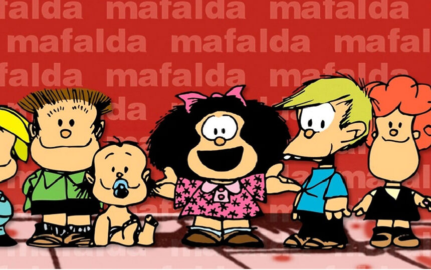 Mafalda llegó a sus 60 años y los celebra con una exhibición itinerante por Colombia